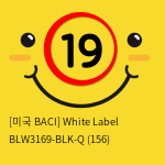 [미국 BACI] White Label  BLW3169-BLK-Q (156)