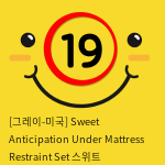 [그레이-미국] Sweet Anticipation Under Mattress Restraint Set 스위트 안티시페이션 언더 매트리스 리스트리언트 세트 (침대수갑)