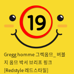 Gregg homme 그렉옴므_ 버블 지 옴므 박서 브리프 핑크 [Redstyle 레드스타일]