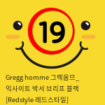 Gregg homme 그렉옴므_ 익사이트 박서 브리프 블랙 [Redstyle 레드스타일]