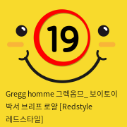 Gregg homme 그렉옴므_ 보이토이 박서 브리프 로얄 [Redstyle 레드스타일]